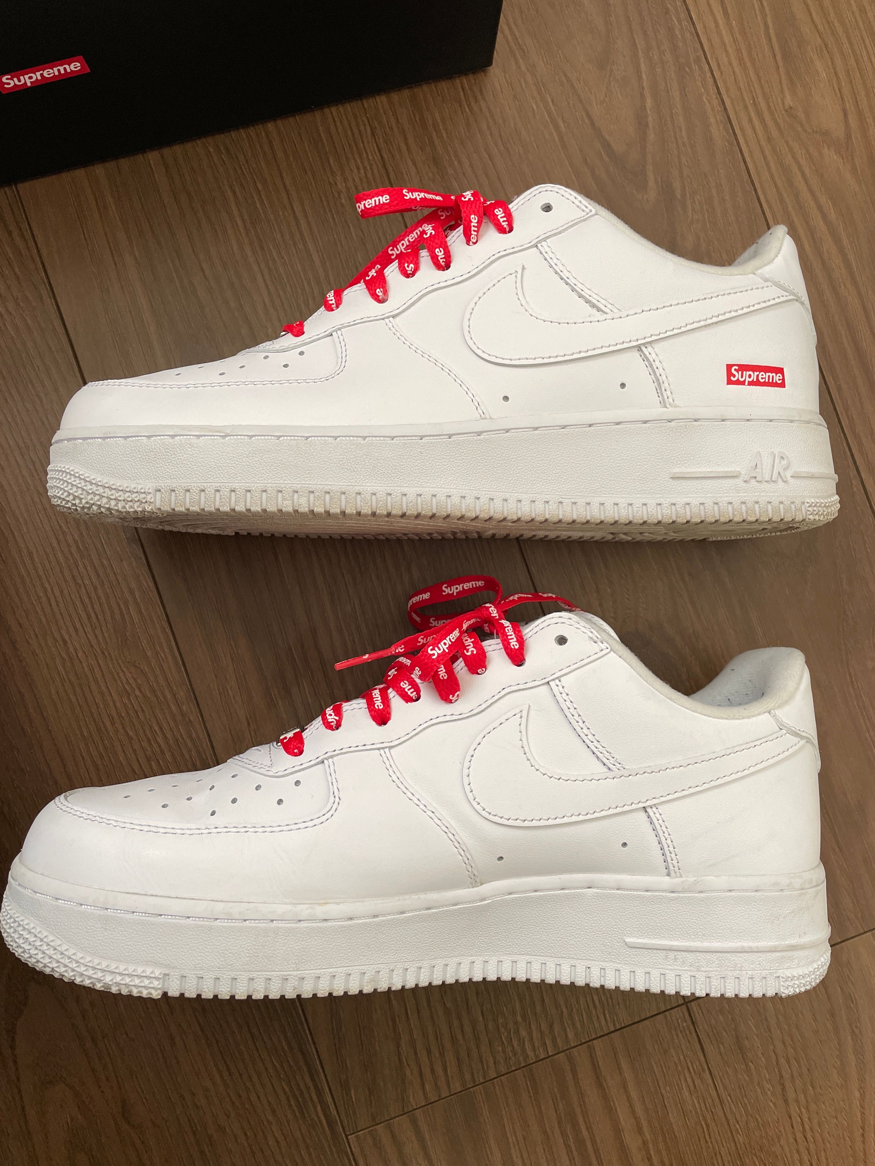 Supreme × Nike Air Force 1 Low "White"