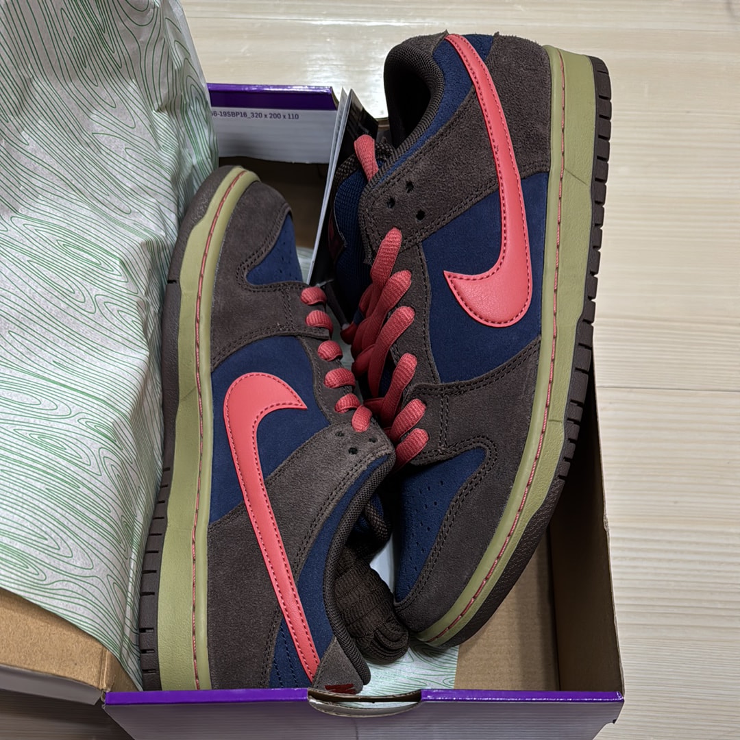 Nike SB Dunk Low Pro "Baroque Brown/Midnight Navy"