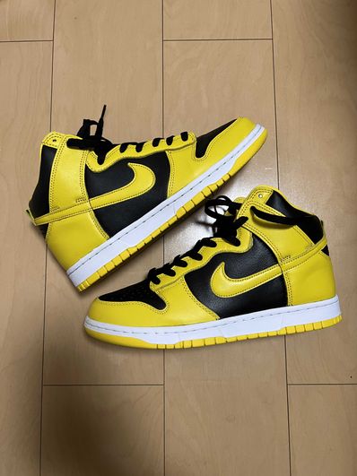 Nike Dunk High "Black/Varsity Maize"