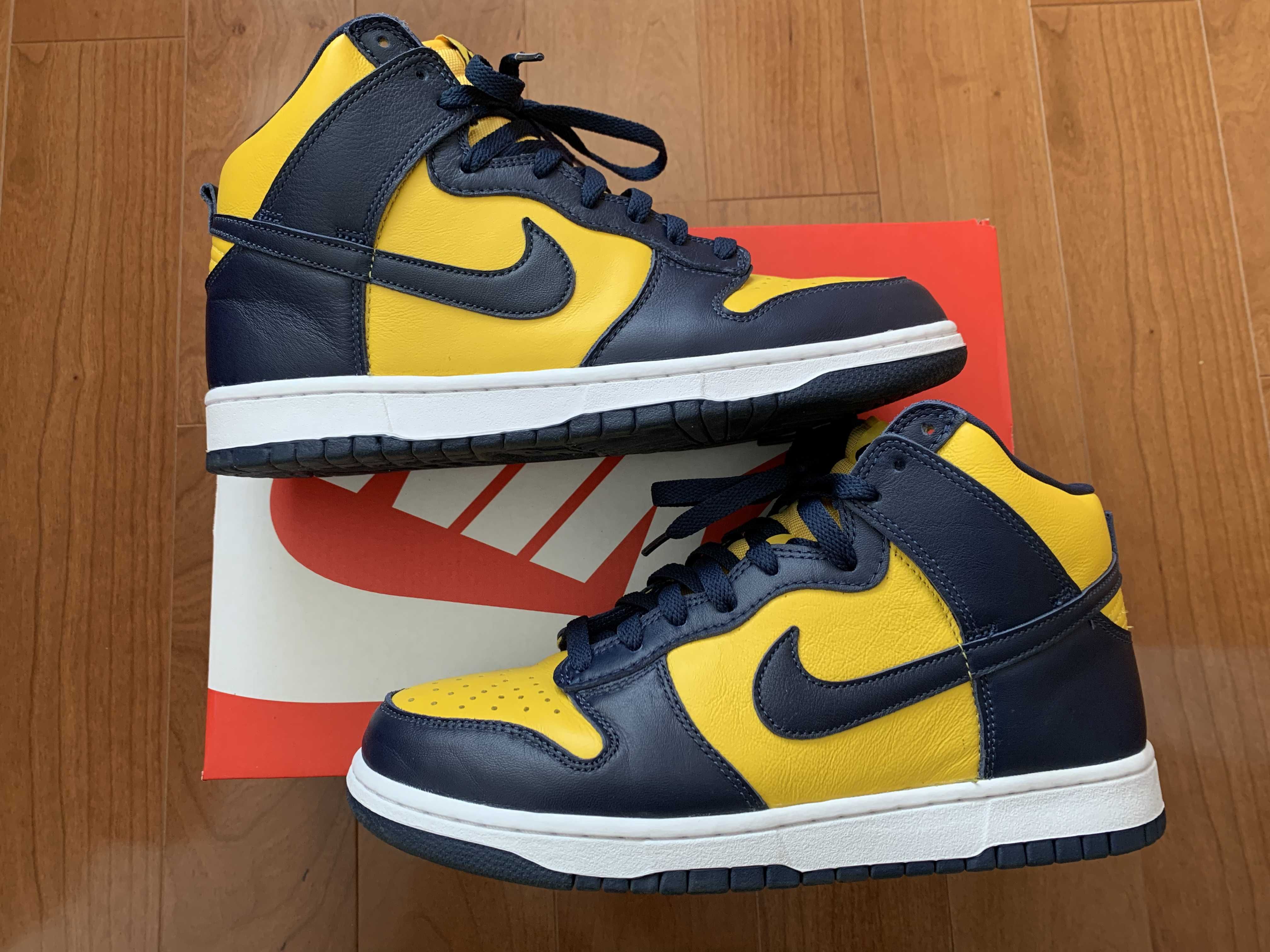 Nike Dunk High "Michigan"