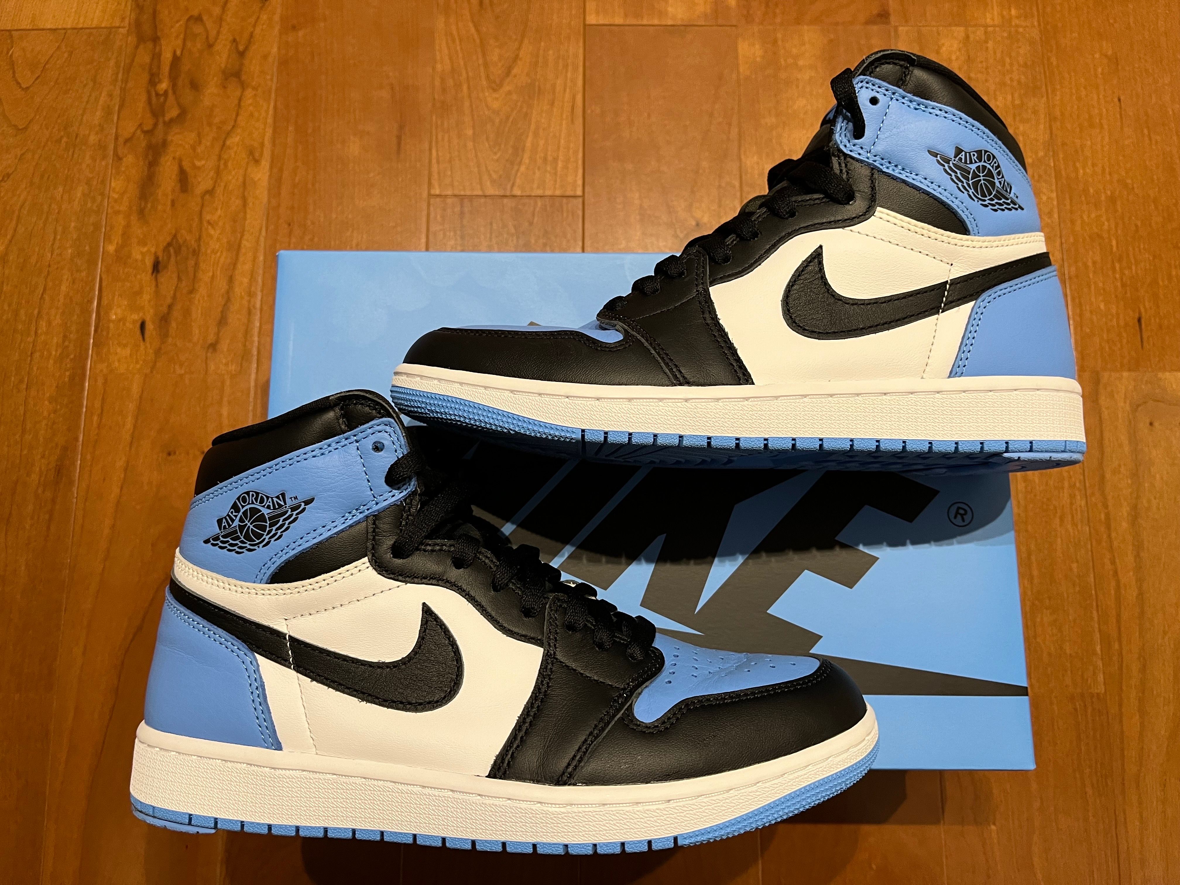 Nike Air Jordan 1 Retro High OG "University Blue/UNC Toe"