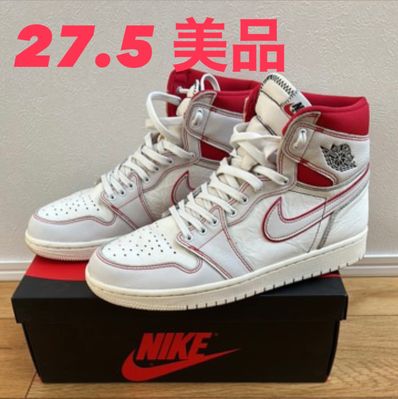 Nike Air Jordan 1 Retro High OG "Sail/University Red"