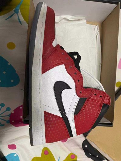 Spiderman × Nike Air Jordan 1 Origin Story "Gym Red/White/Photo Blue/Black"