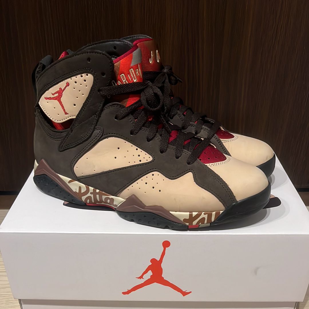 Patta × Nike Air Jordan 7 OG "Brown"