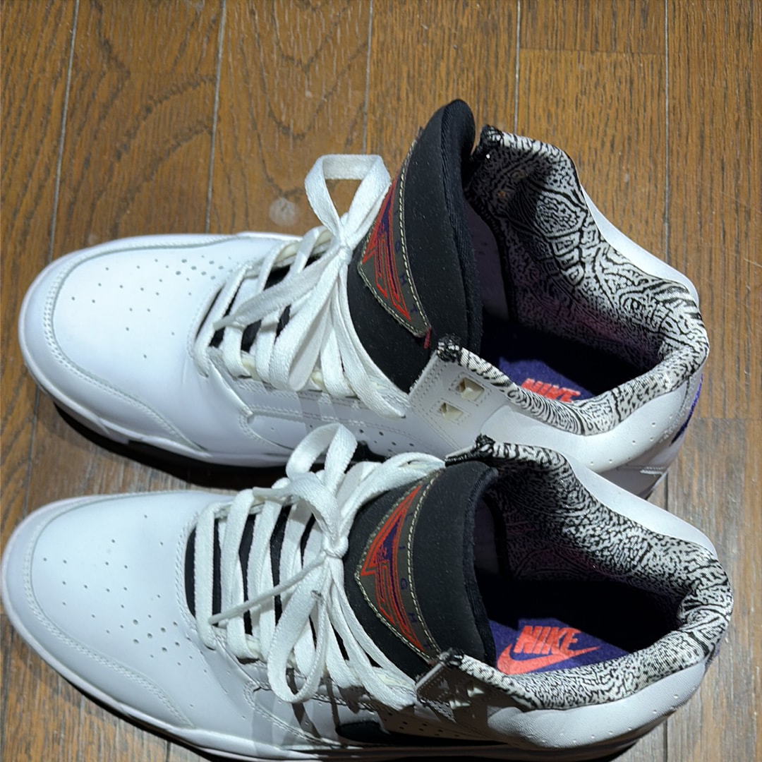 ナイキ エアフライト ライト ミッド "ホワイト/ブラック"