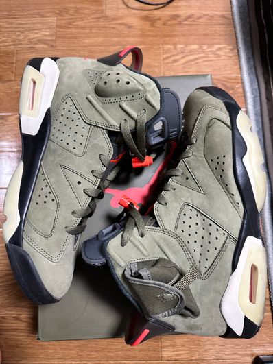 Travis Scott × Nike Air Jordan 6 Retro "Medium Olive"
