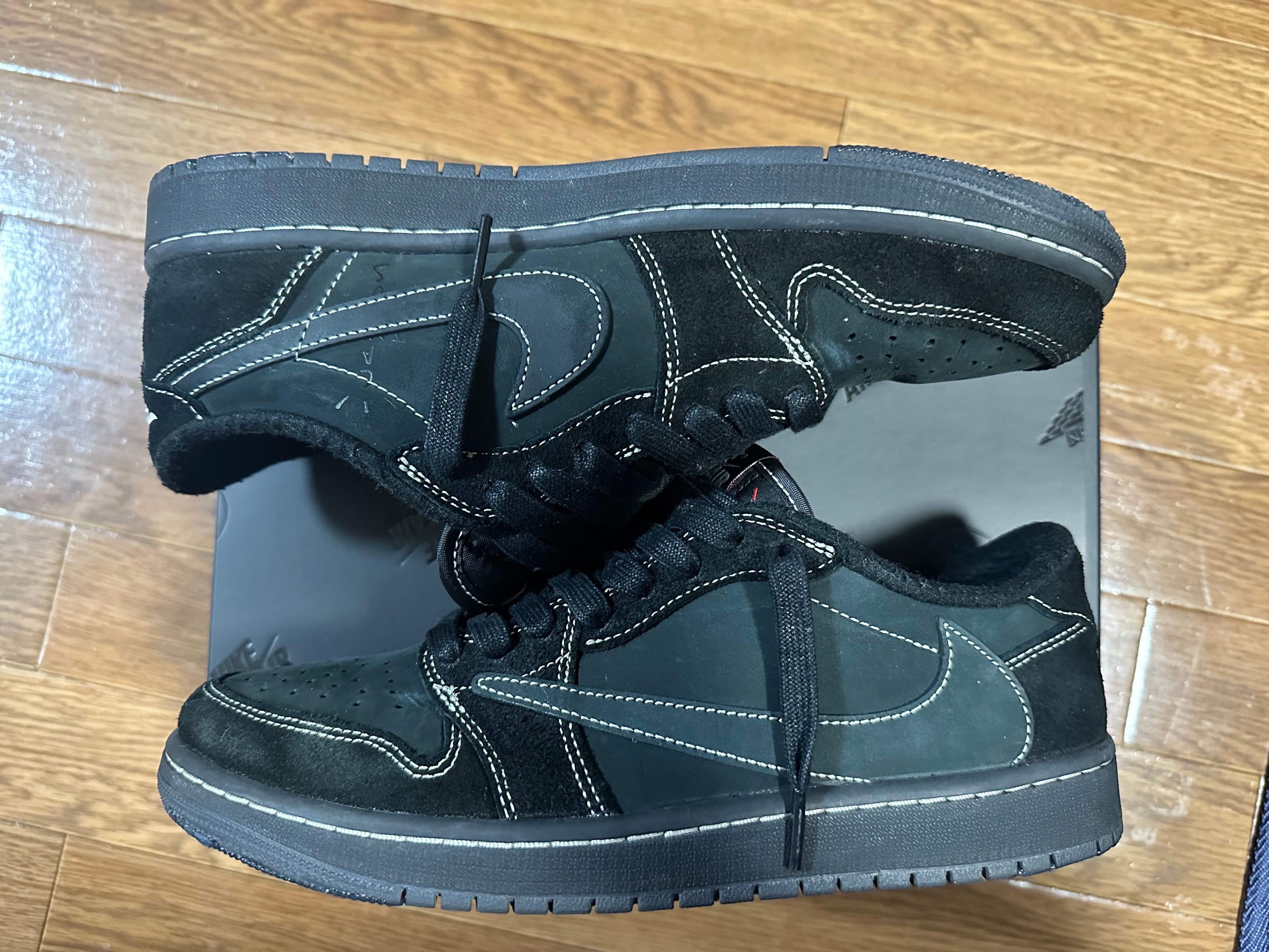 Travis Scott × Nike Air Jordan 1 Low OG SP "Black Phantom"