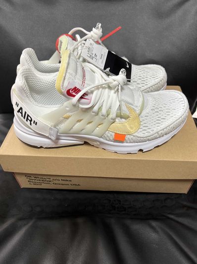 Off-White × Nike Air Presto "White/Black/Cone"