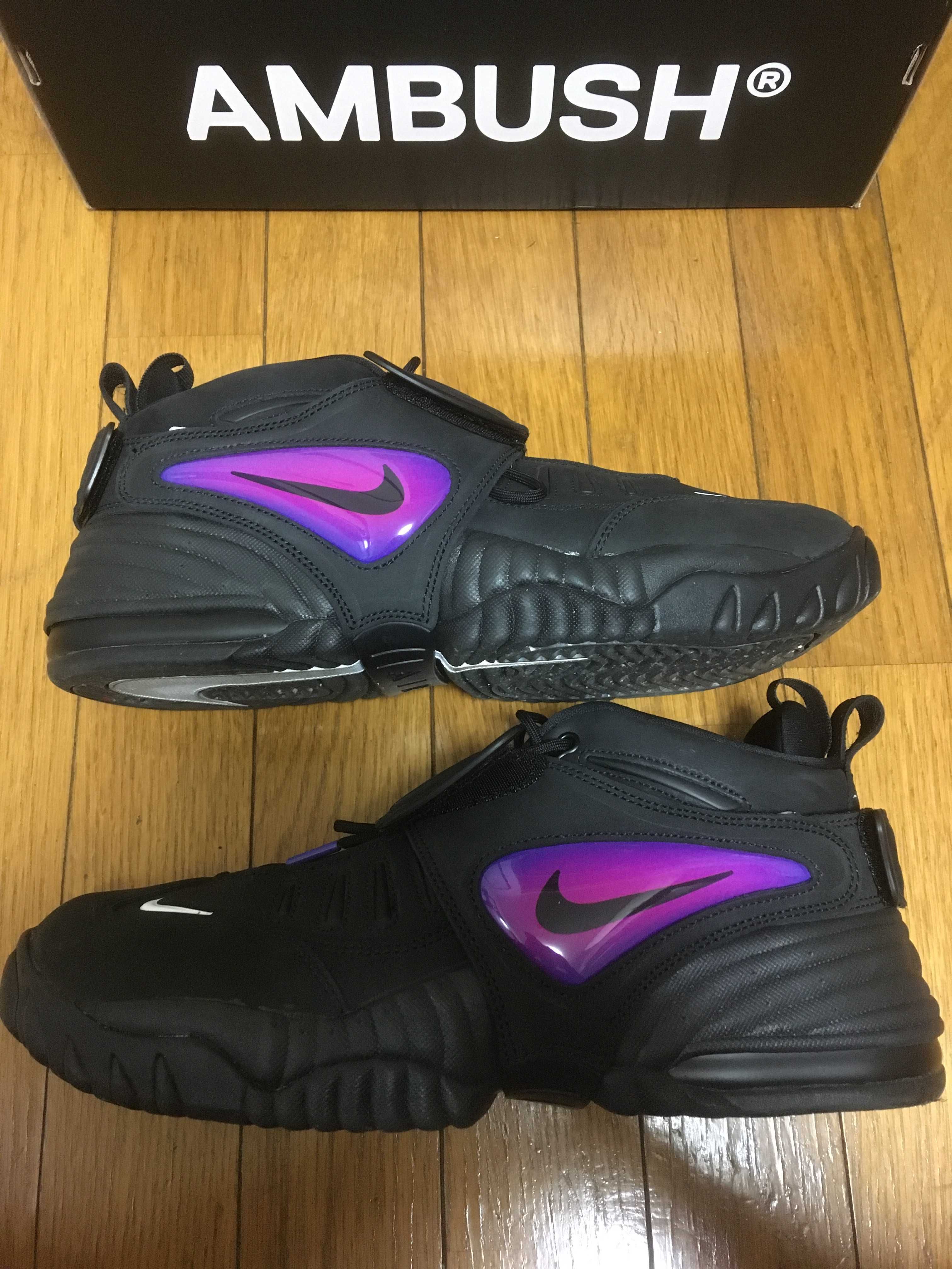 AMBUSH × Nike Air Adjust Force "Black and Psychic Purple"