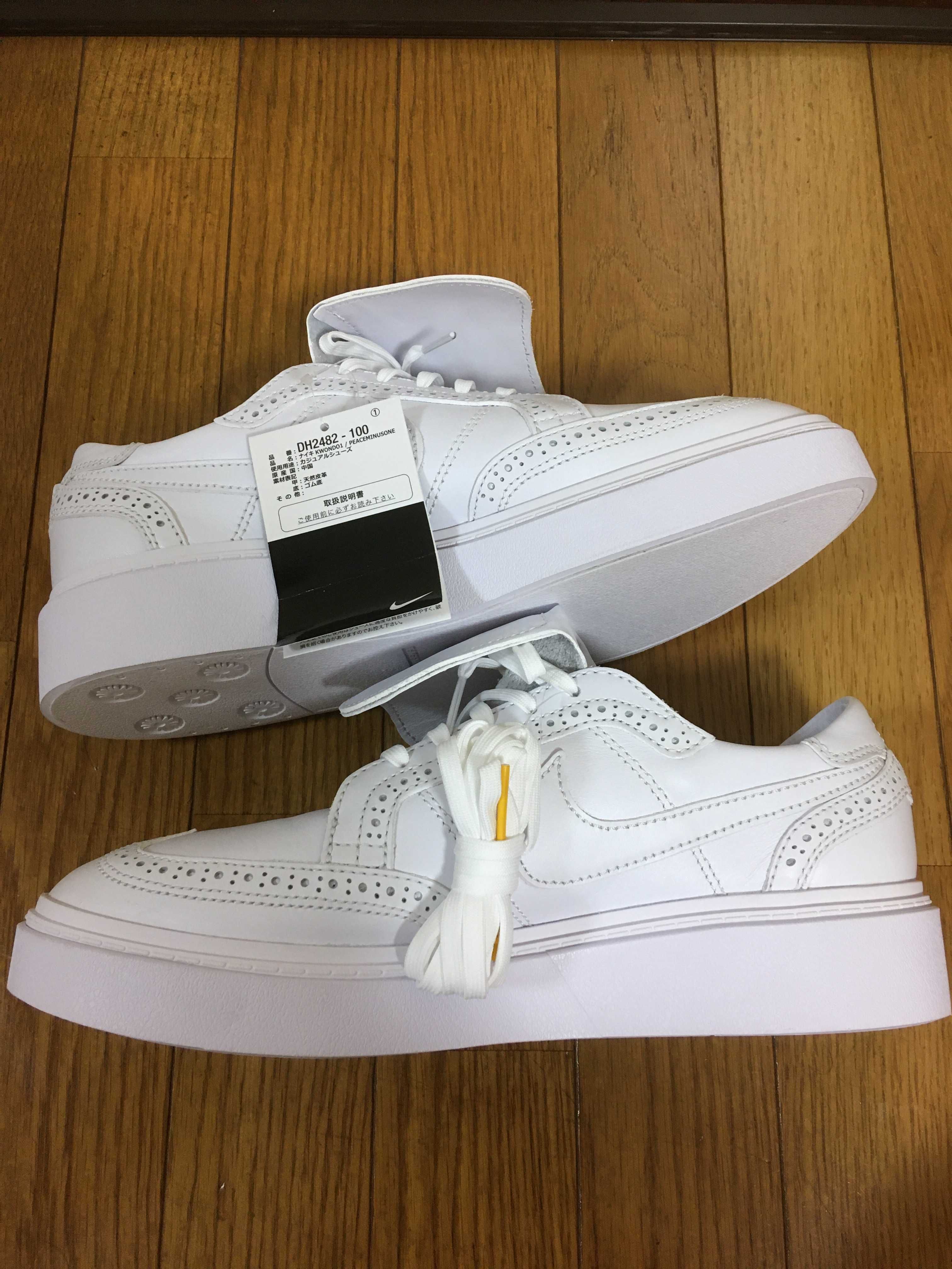 PEACEMINUSONE × Nike Kwondo1 "White" / G-DRAGON