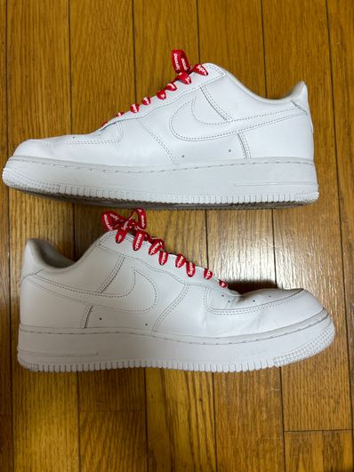Supreme × Nike Air Force 1 Low "White"