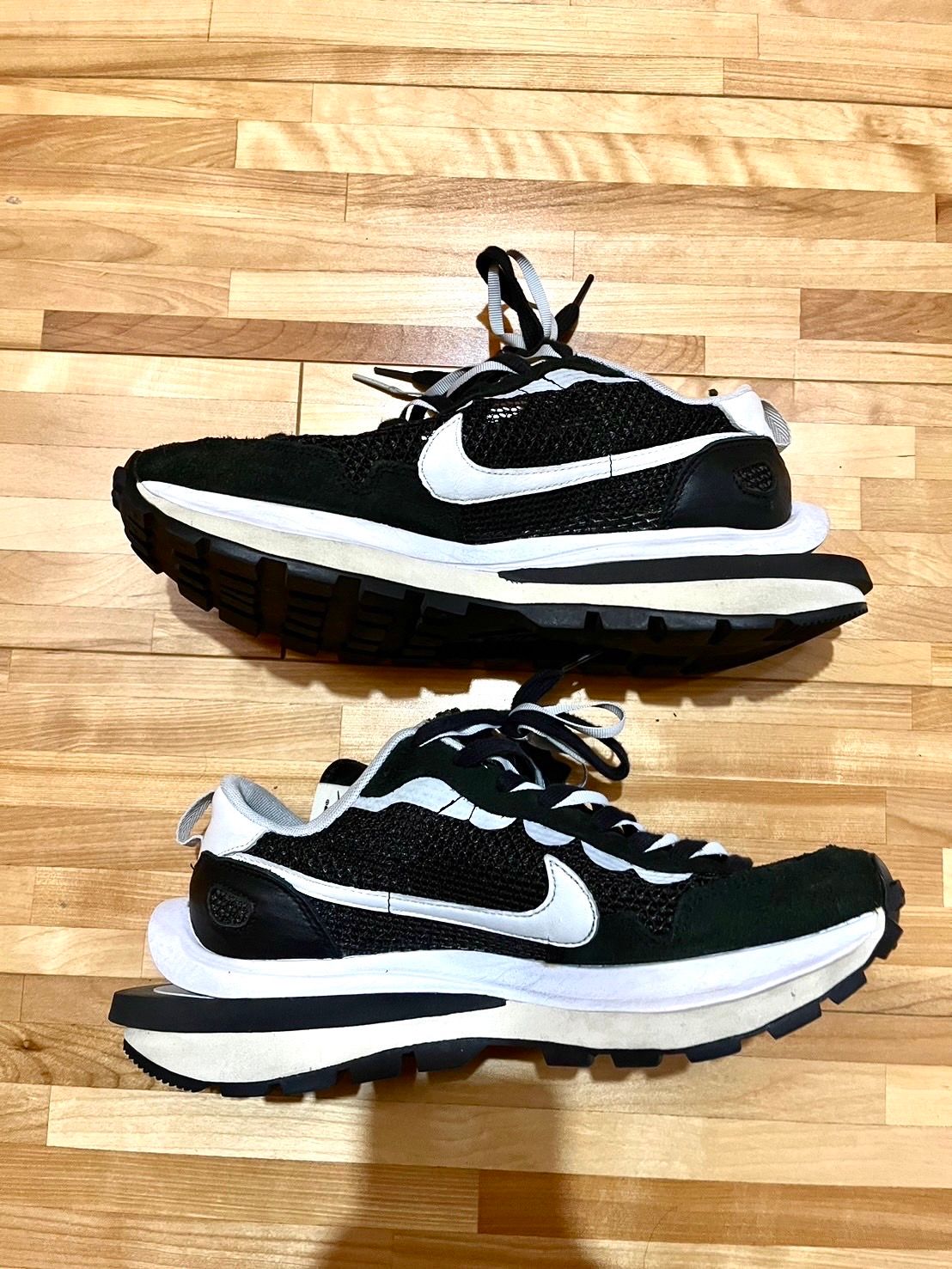 sacai × Nike Vapor Waffle "Black and White"