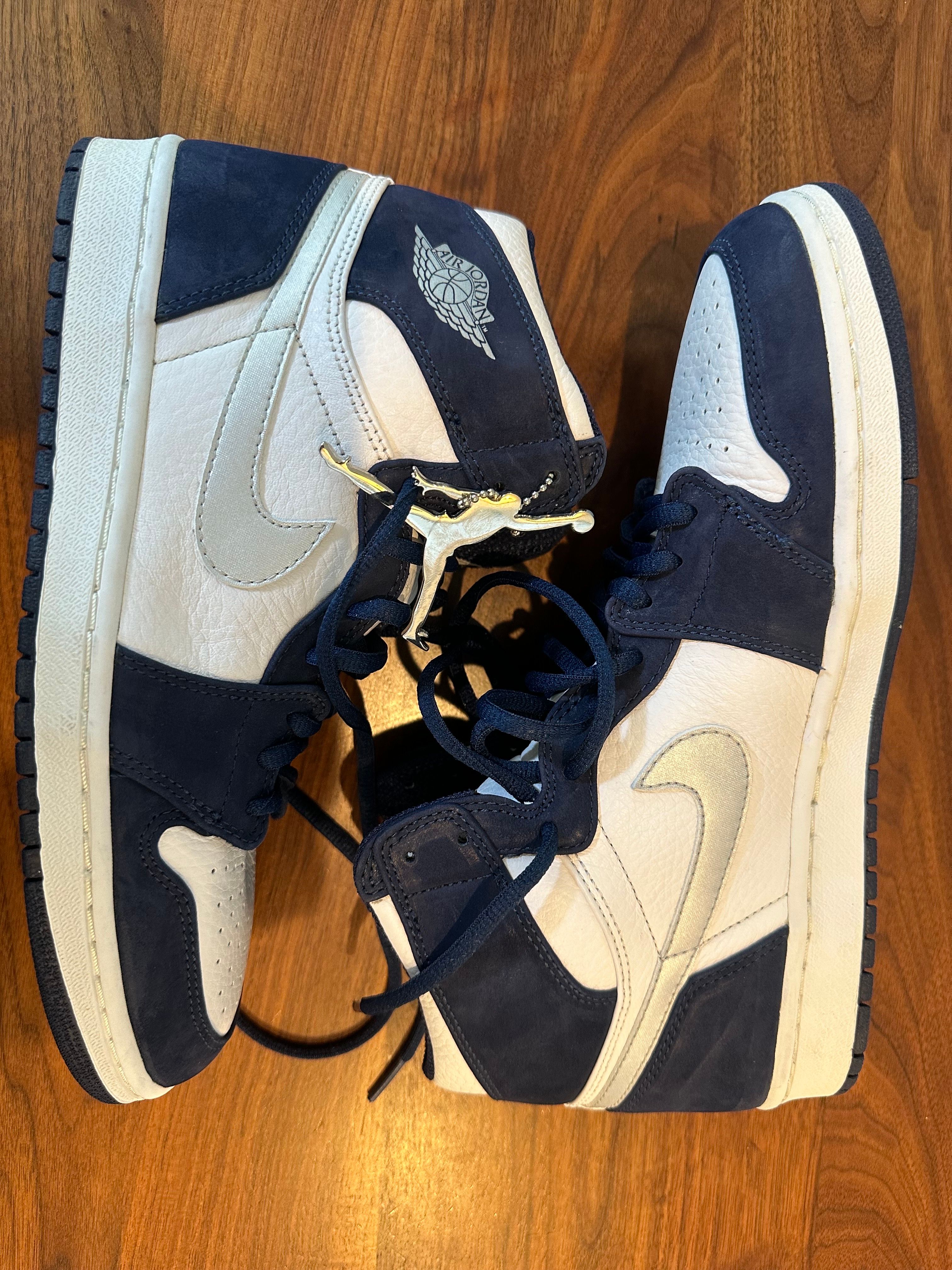 Nike Air Jordan 1 High 2001ADDITION "White/Metallic SIlver"