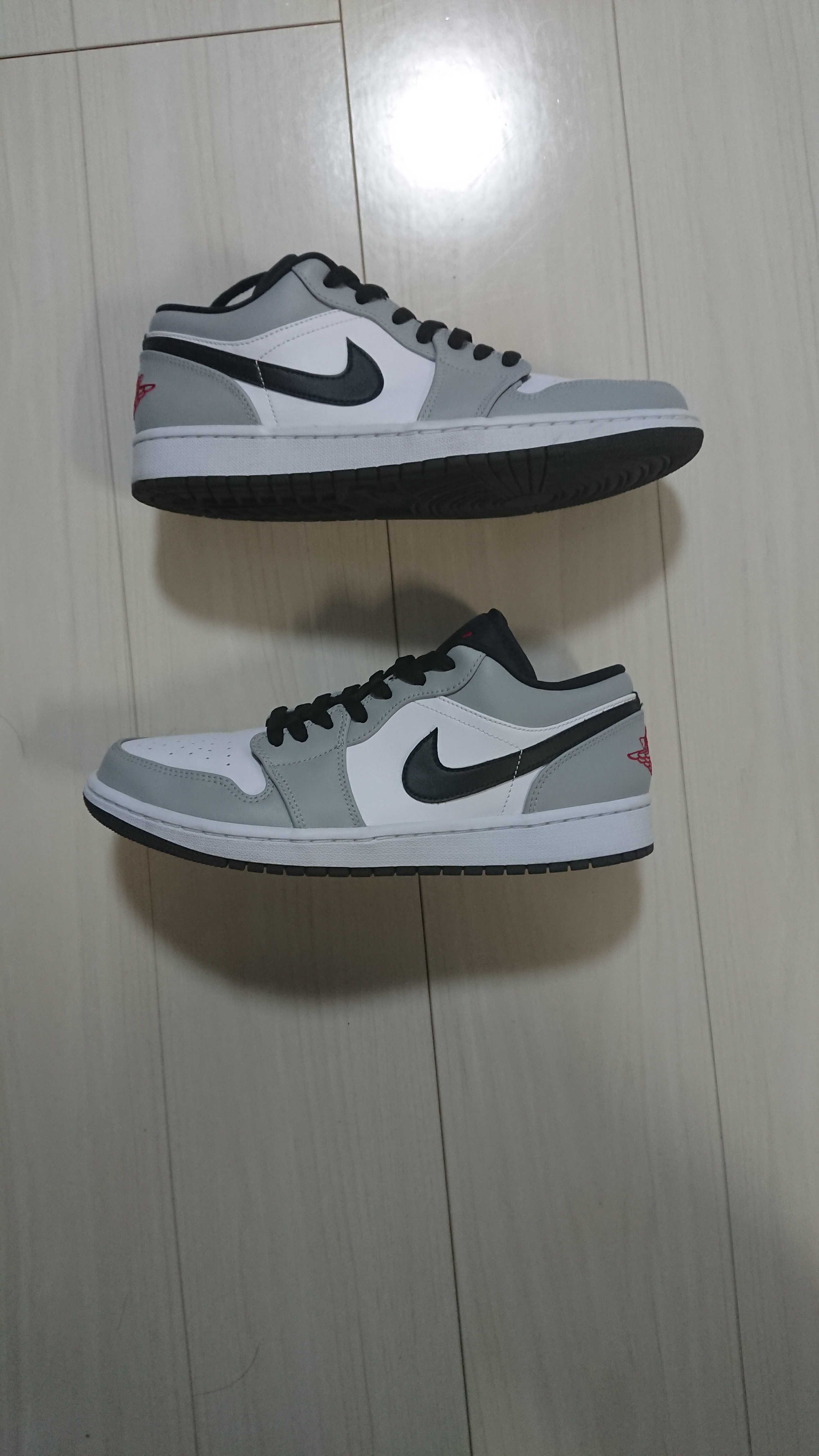 NIKE AIR JORDAN 1 LOW "LIGHT SMOKE GREY"