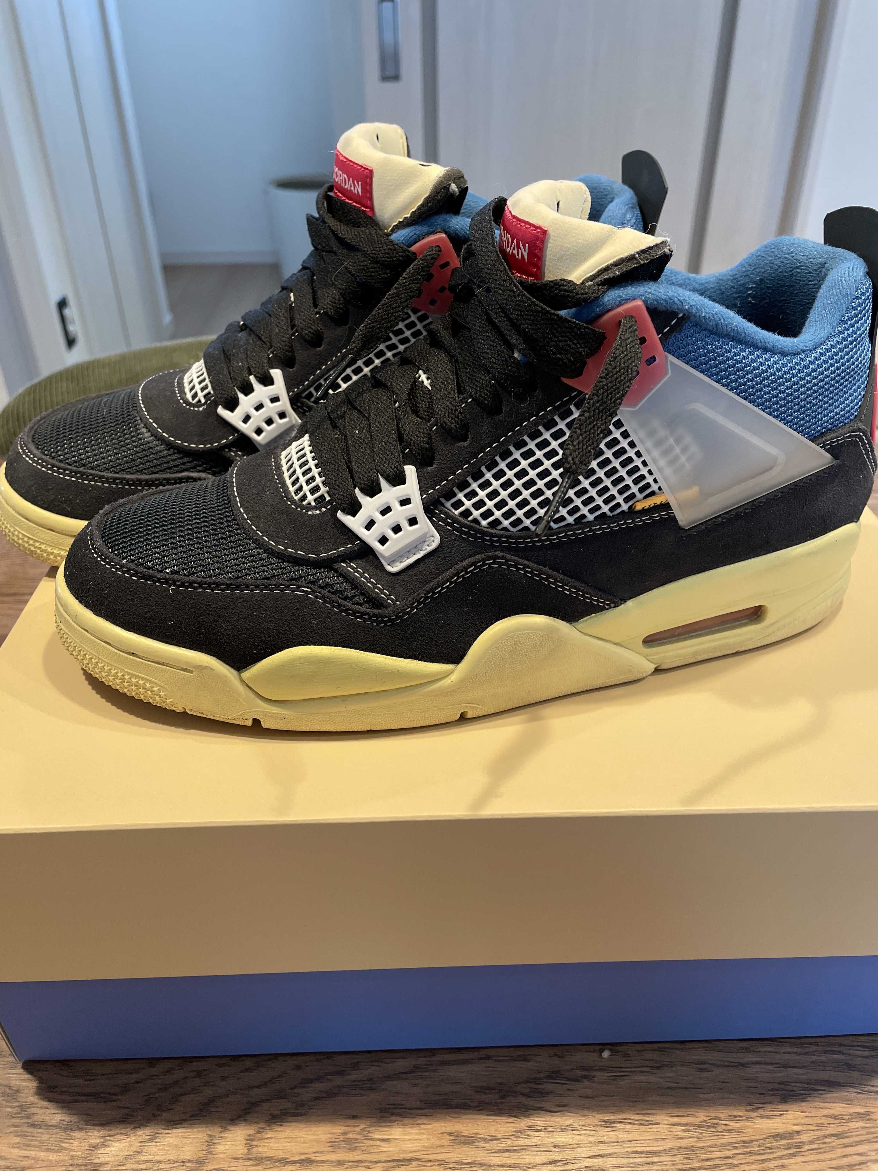 UNION × NIKE AIR JORDAN 4 "OFF NOIR"