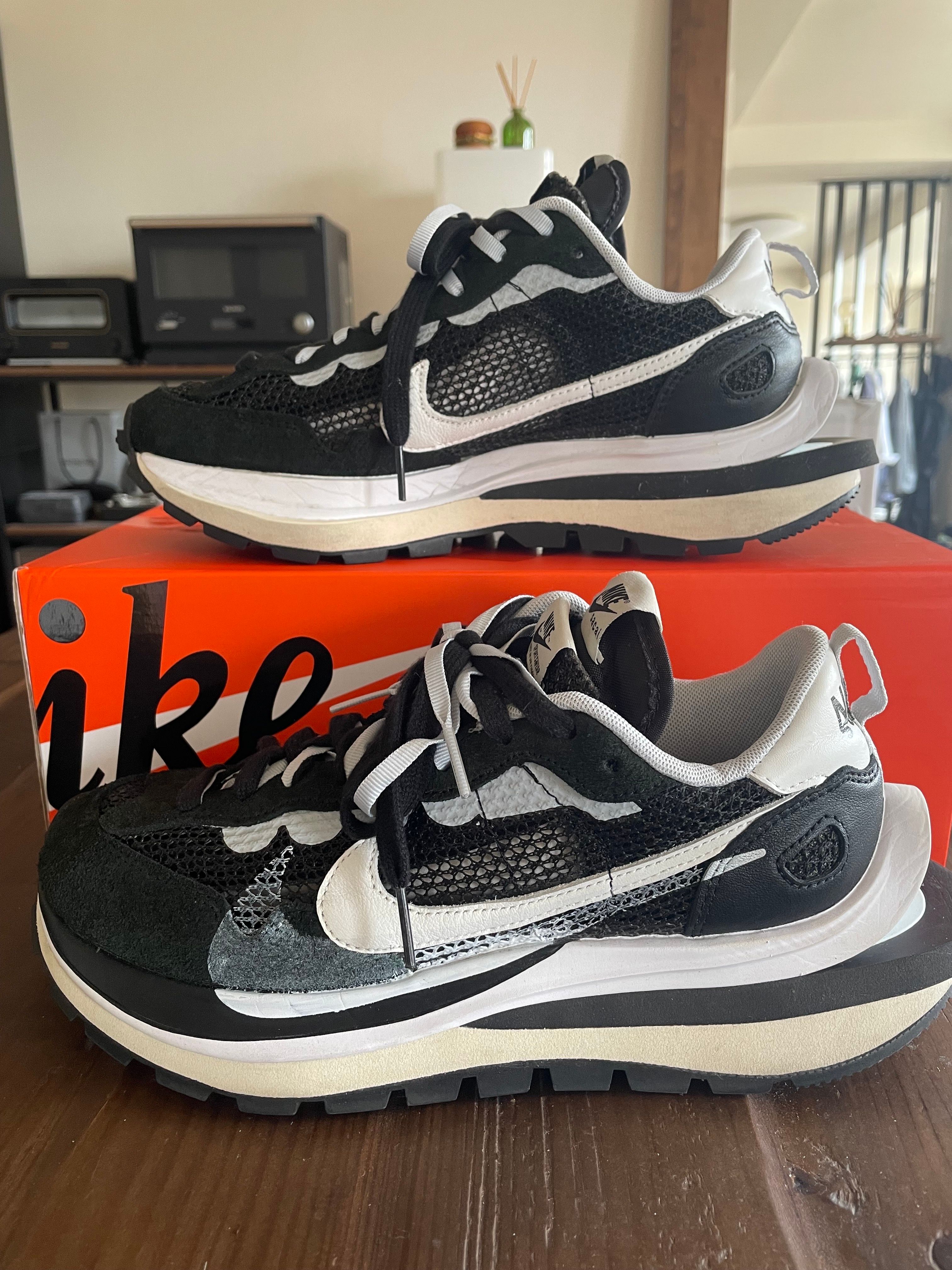 sacai × Nike Vapor Waffle "Black and White"