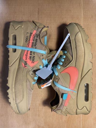 Off-White × Nike Air Max 90 "Desert Ore"