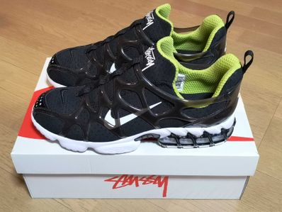 Stussy x Nike Air Zoom Kukini "Black/White/Bright Cactus"