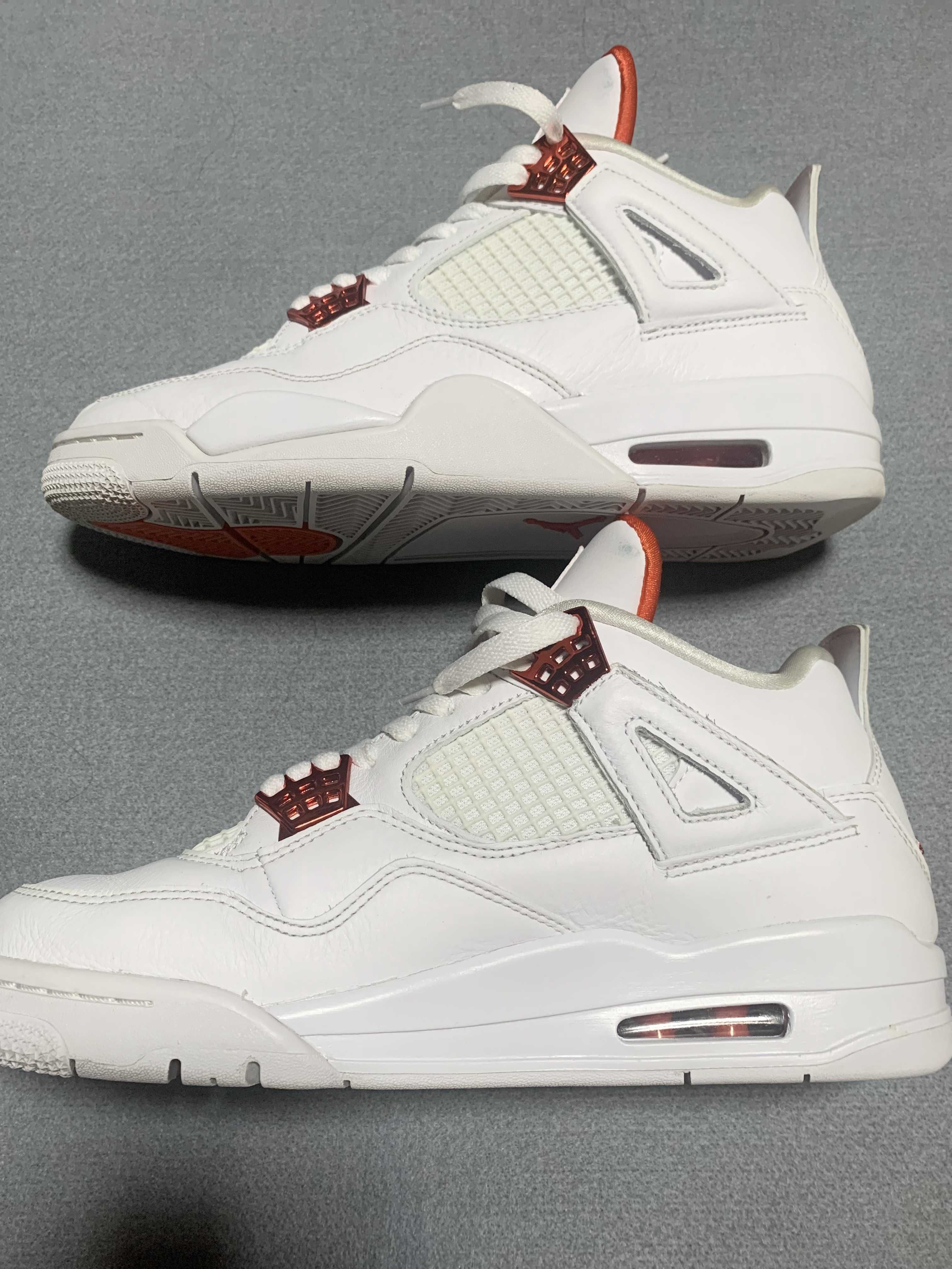 Nike Air Jordan 4 Retro "White/Team Orange"