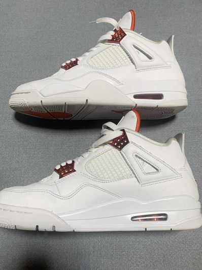 Nike Air Jordan 4 Retro "White/Team Orange"