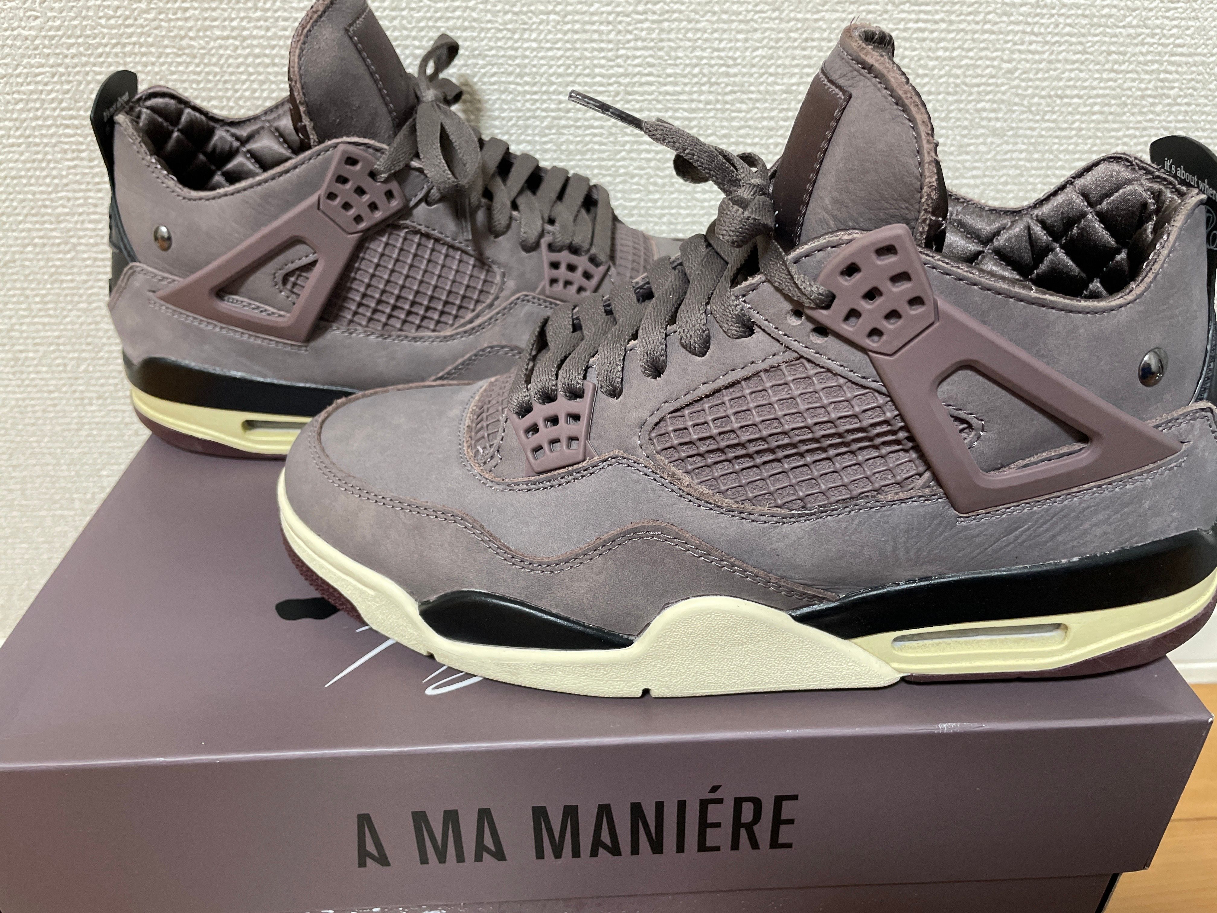A Ma Maniere × Nike Air Jordan 4 "Violet Ore"
