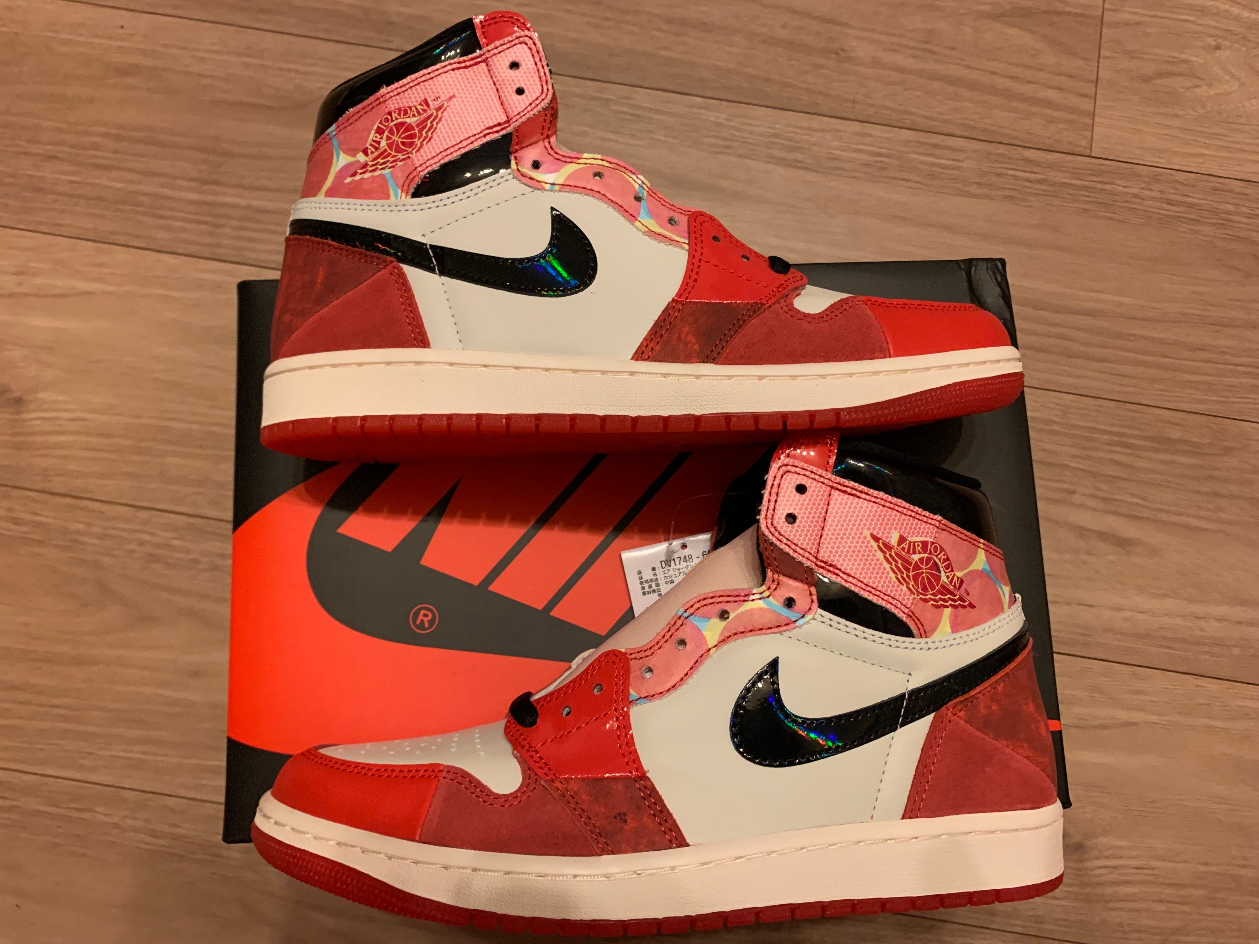 Spider-Man × Nike Air Jordan 1 High OG SP "Next Chapter/Spider-Man:Across the Spider-Verse"