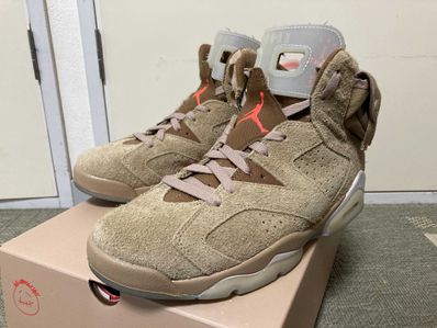 Travis Scott × Nike Air Jordan 6 "British Khaki"