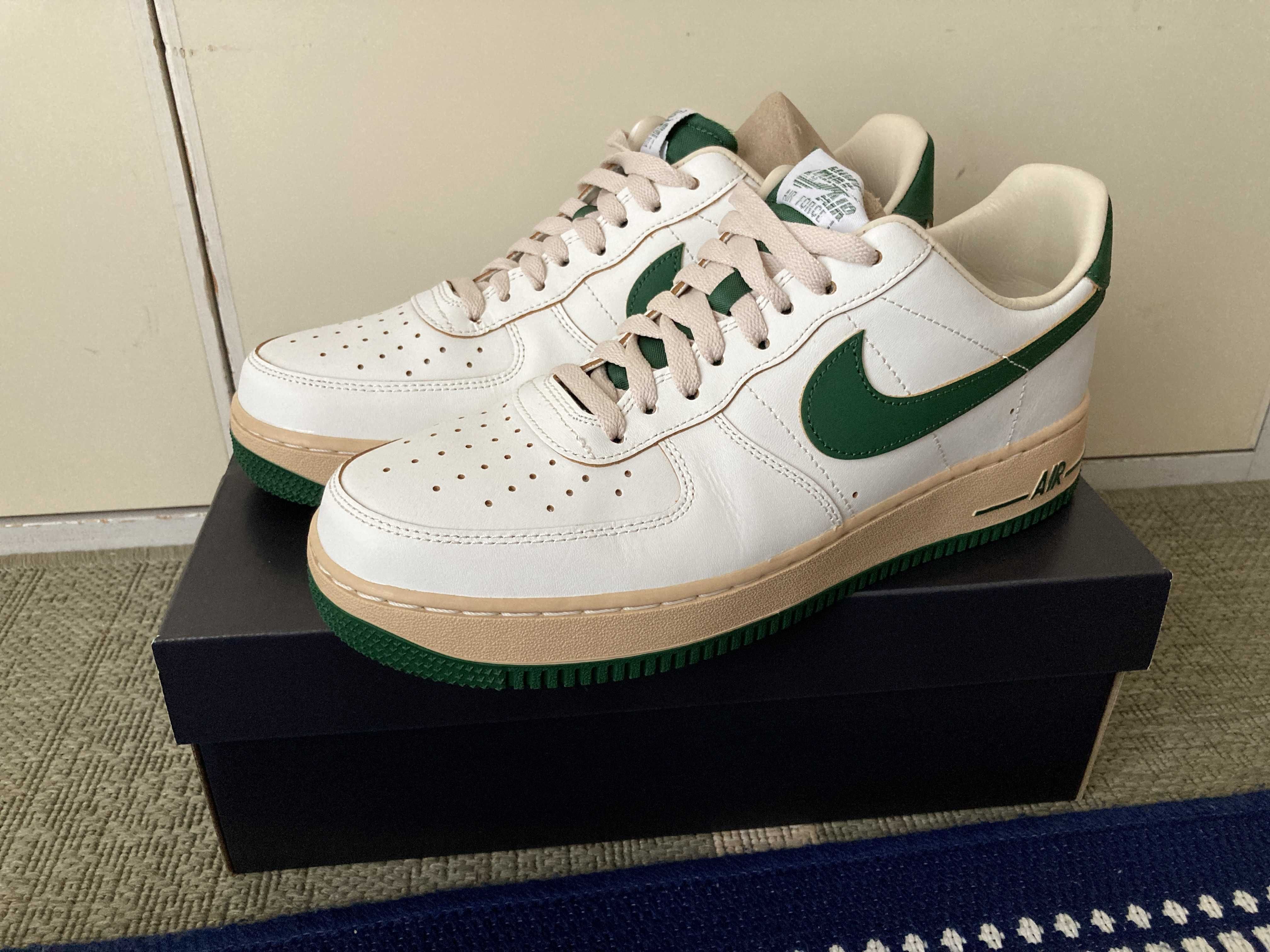 Nike Women's Air Force 1 Low "Green and Muslin"