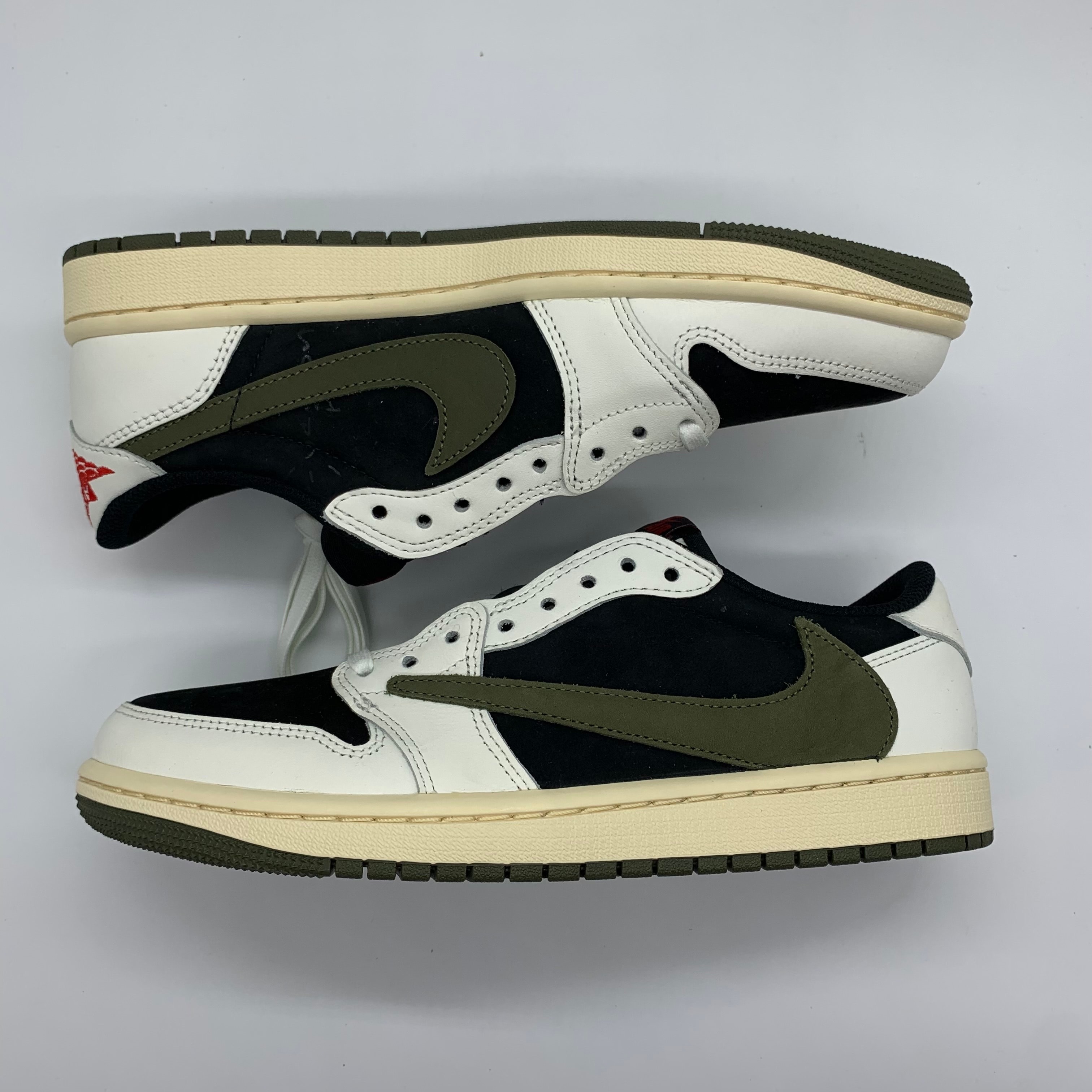 Travis Scott × Nike Women's Air Jordan 1 Low OG "Medium Olive"