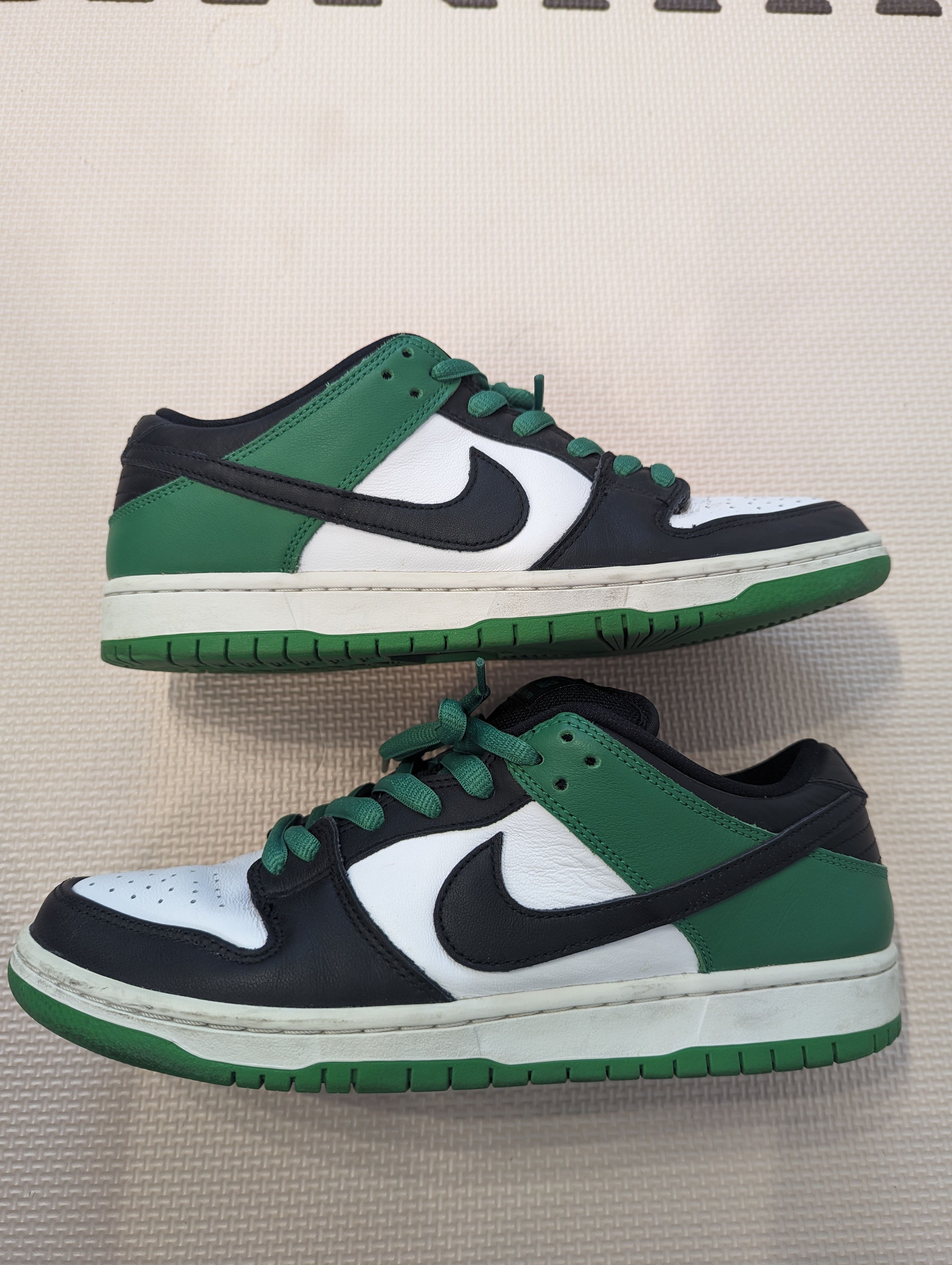 Nike SB Dunk Low Pro "Black and Classic Green"