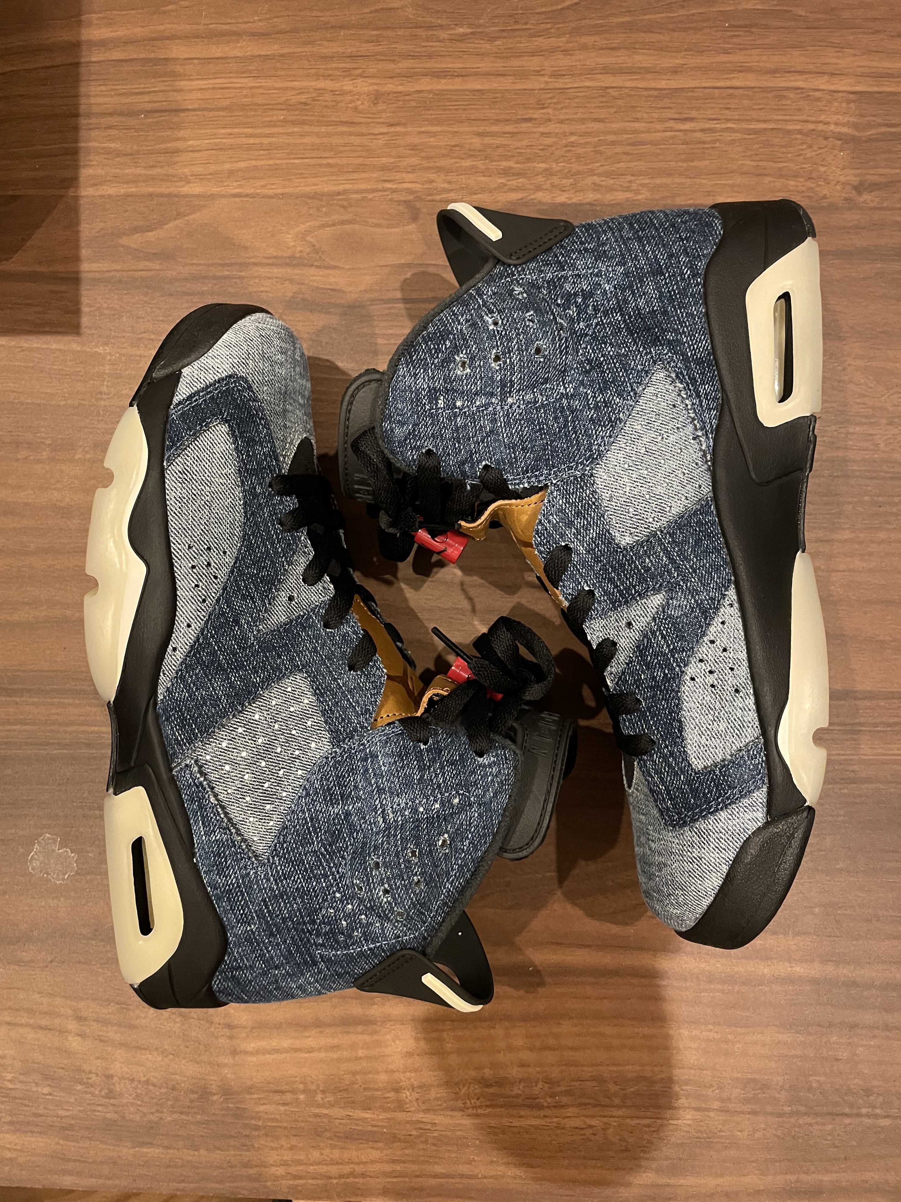 NIKE AIR JORDAN 6 "WASHED DENIM"