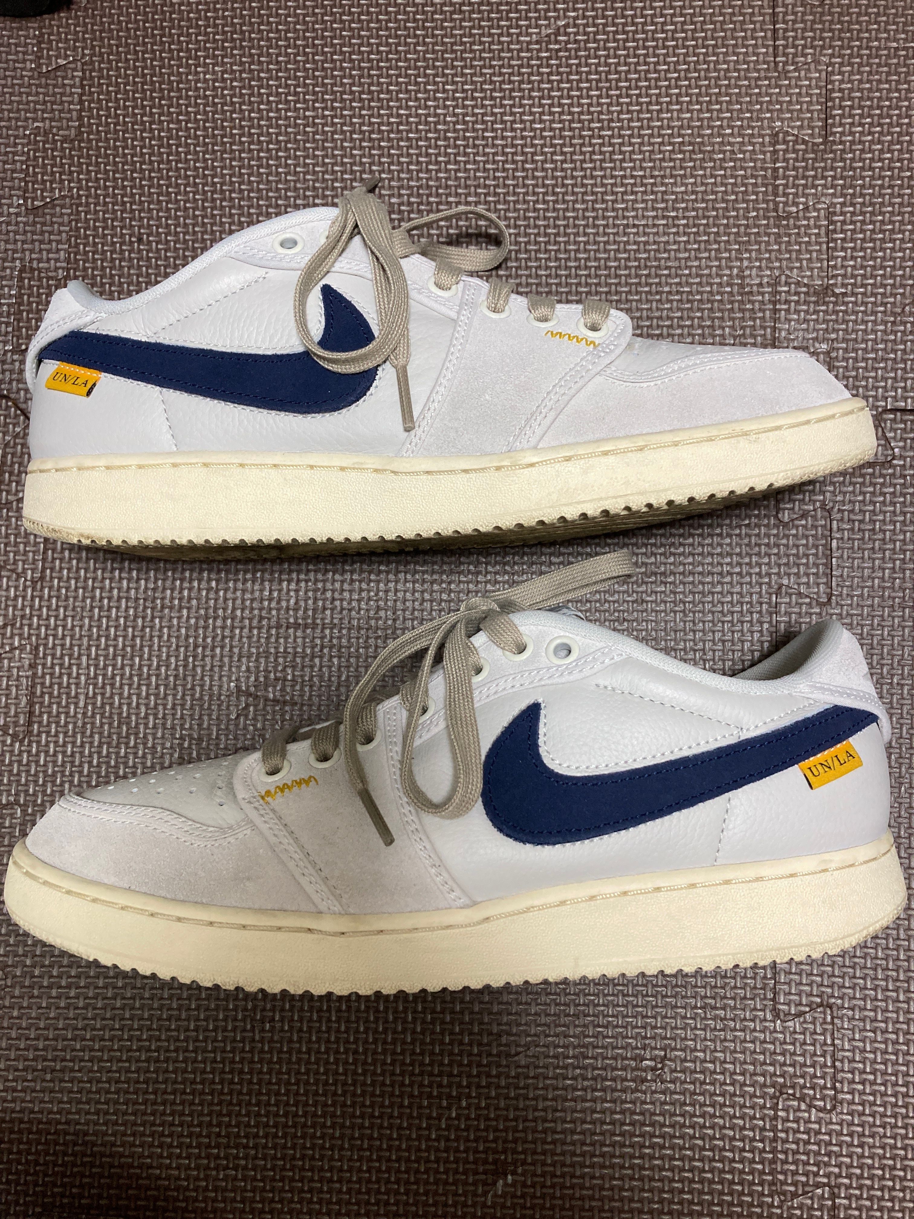 UNION × Nike Air Jordan 1 Low KO "Sail Leather"