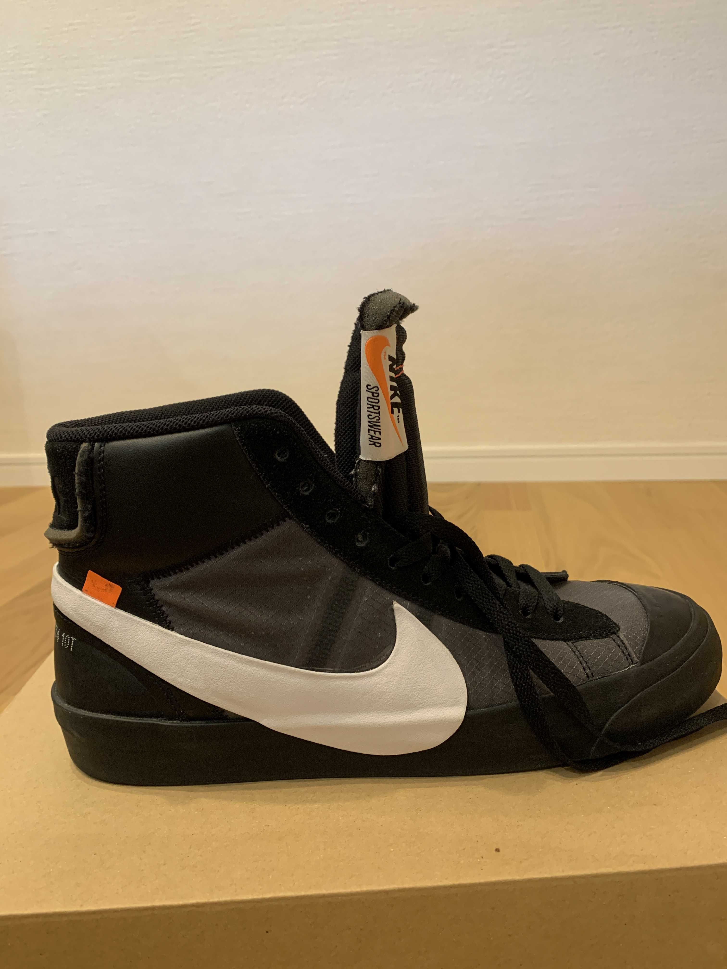 Off-White × Nike Blazer Studio Mid "Grim Reaper"
