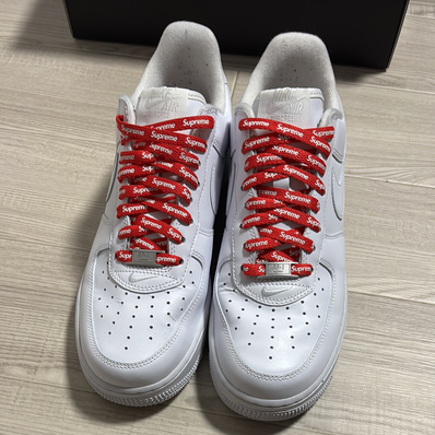 Supreme × Nike Air Force 1 Low "White"