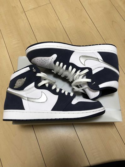 Nike Air Jordan 1 High OG CO.JP "White/Midnight Navy" (2020)(ブリーフケースなし)