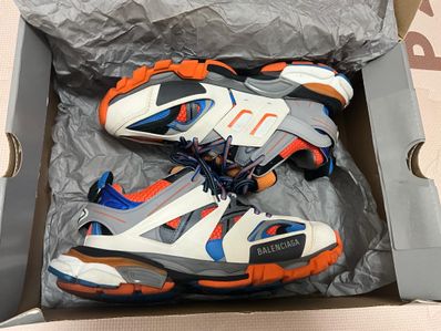 Balenciaga Track Trainer "Orange/Blue"