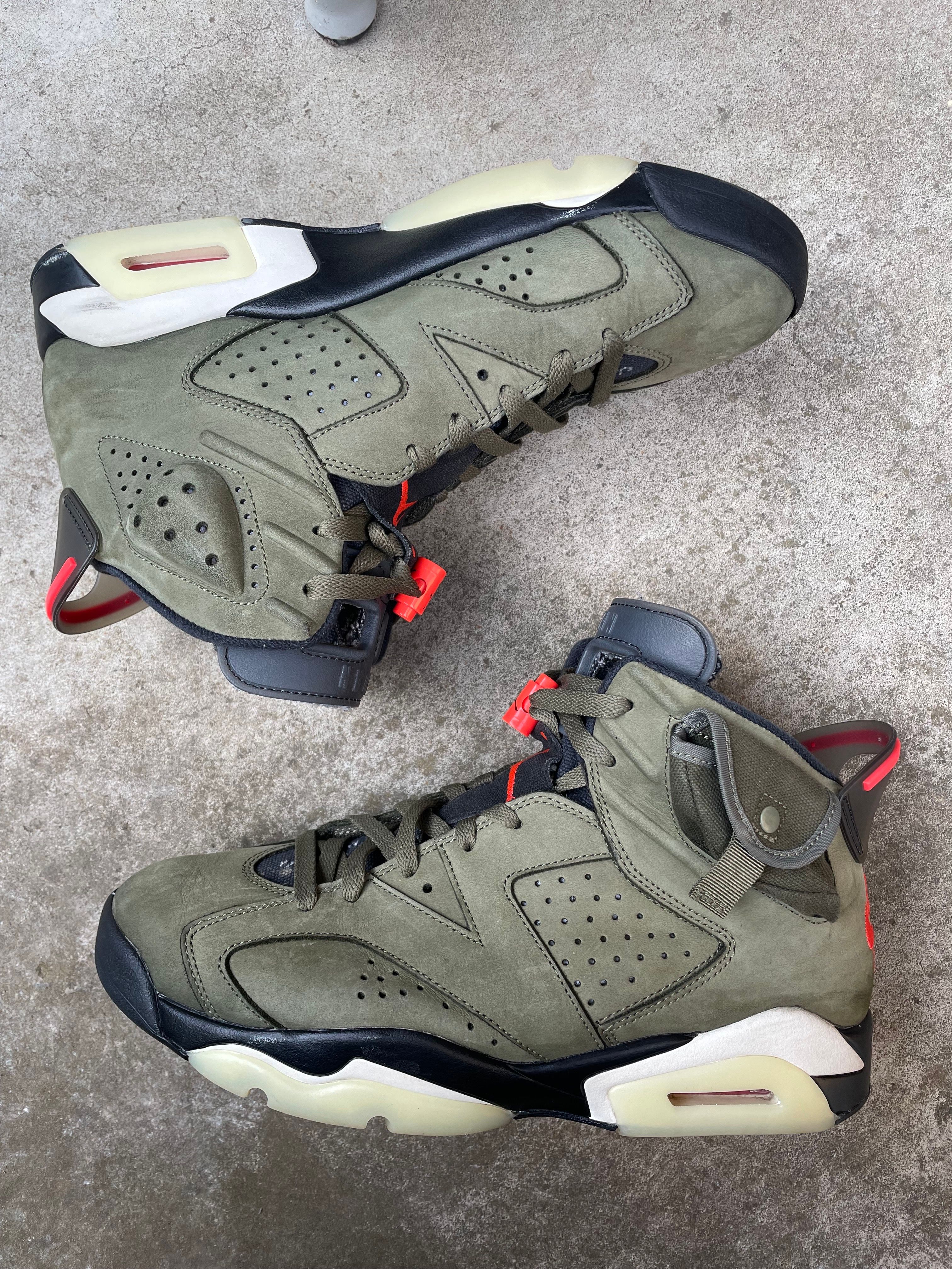 Travis Scott × Nike Air Jordan 6 Retro "Medium Olive"