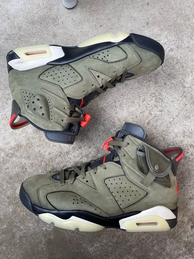 Travis Scott × Nike Air Jordan 6 Retro "Medium Olive"