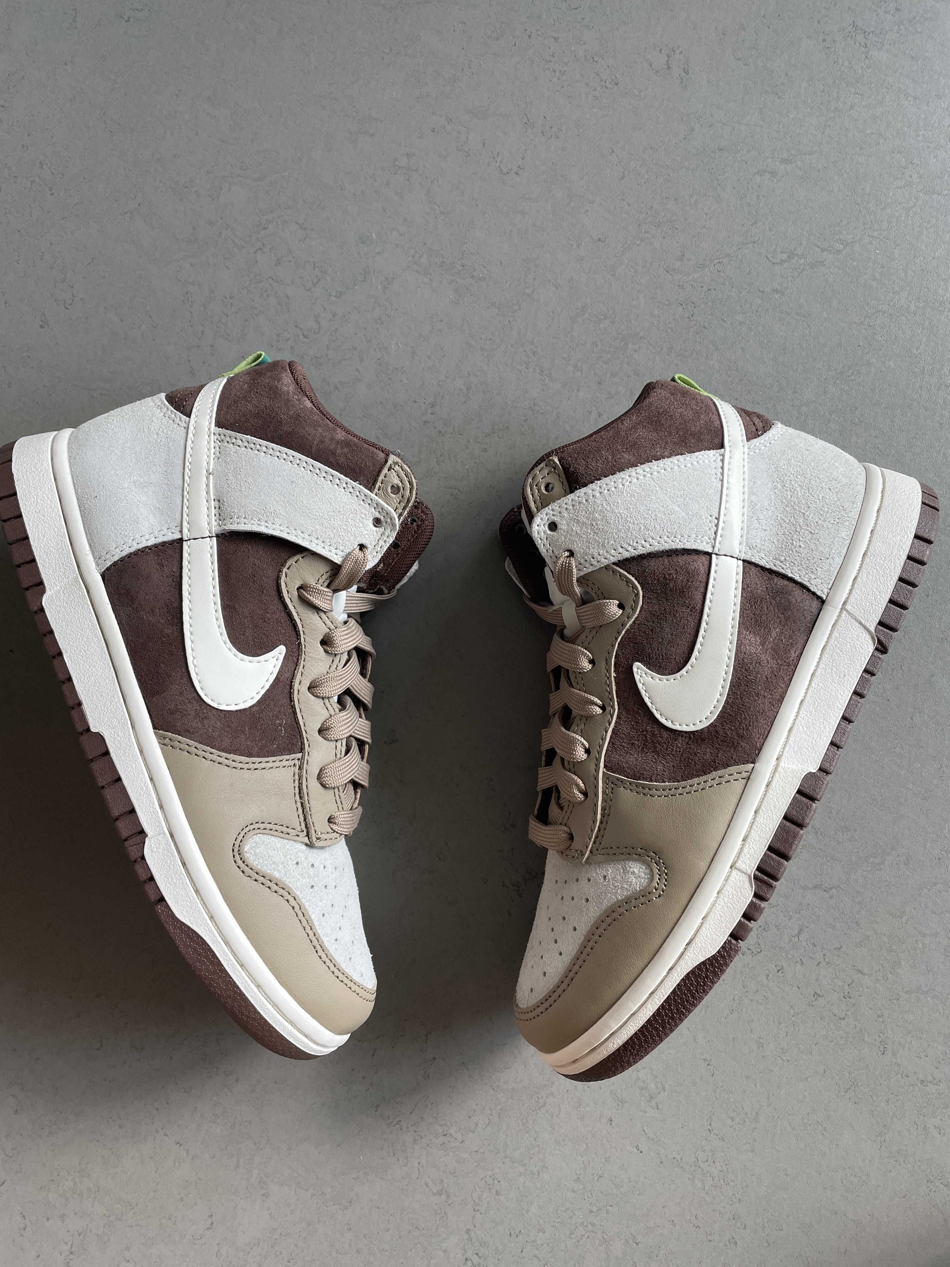 Nike Dunk High PRM "Light Chocolate"