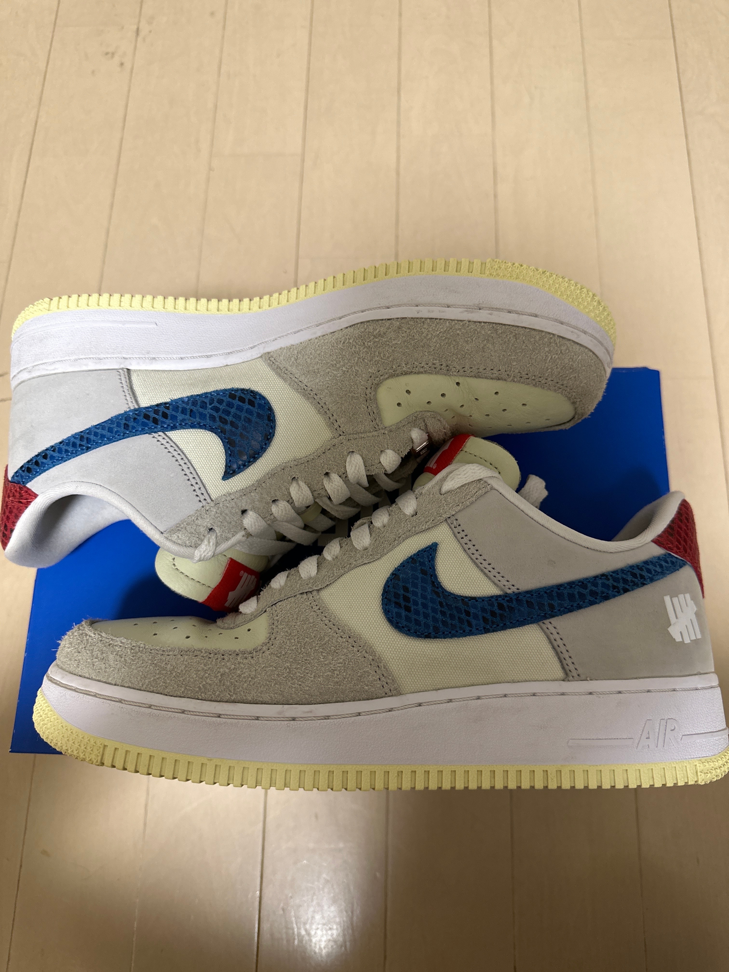 UNDEFEATED × Nike Air Force 1 Low "White"