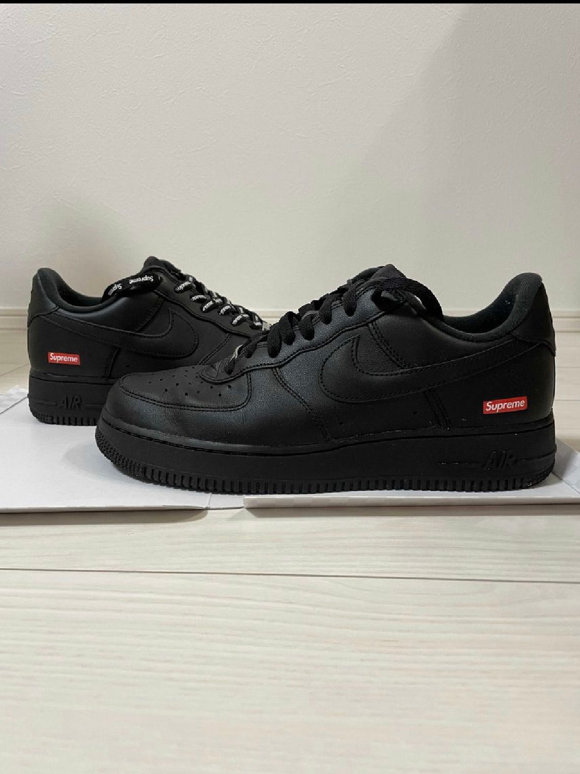 Supreme × Nike Air Force 1 Low "Black"
