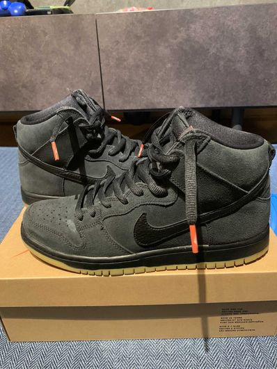 Nike SB Dunk High Orange Label "Dark Grey"