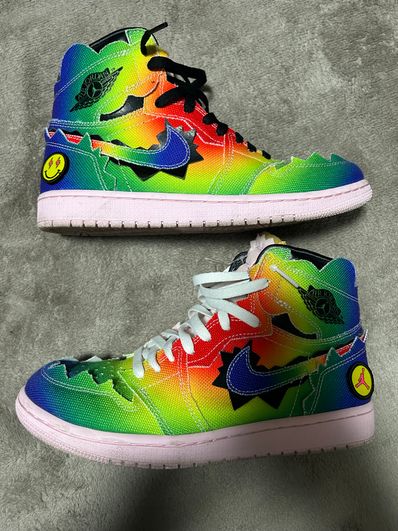 J Balvin × Nike Air Jordan 1 High OG "Rainbow"