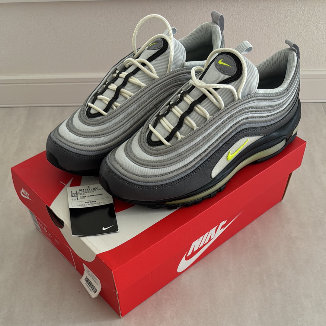 Nike Women's Air Max 97 "Dark Grey/Volt/Stealth/Pure Platinum"