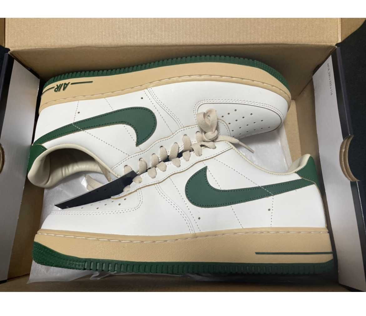 Nike Women's Air Force 1 Low "Green and Muslin"
