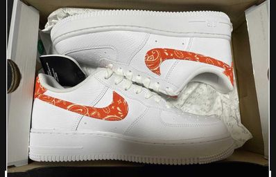Nike Women's Air Force 1 Low '07 Essential "Orange Paisley"
