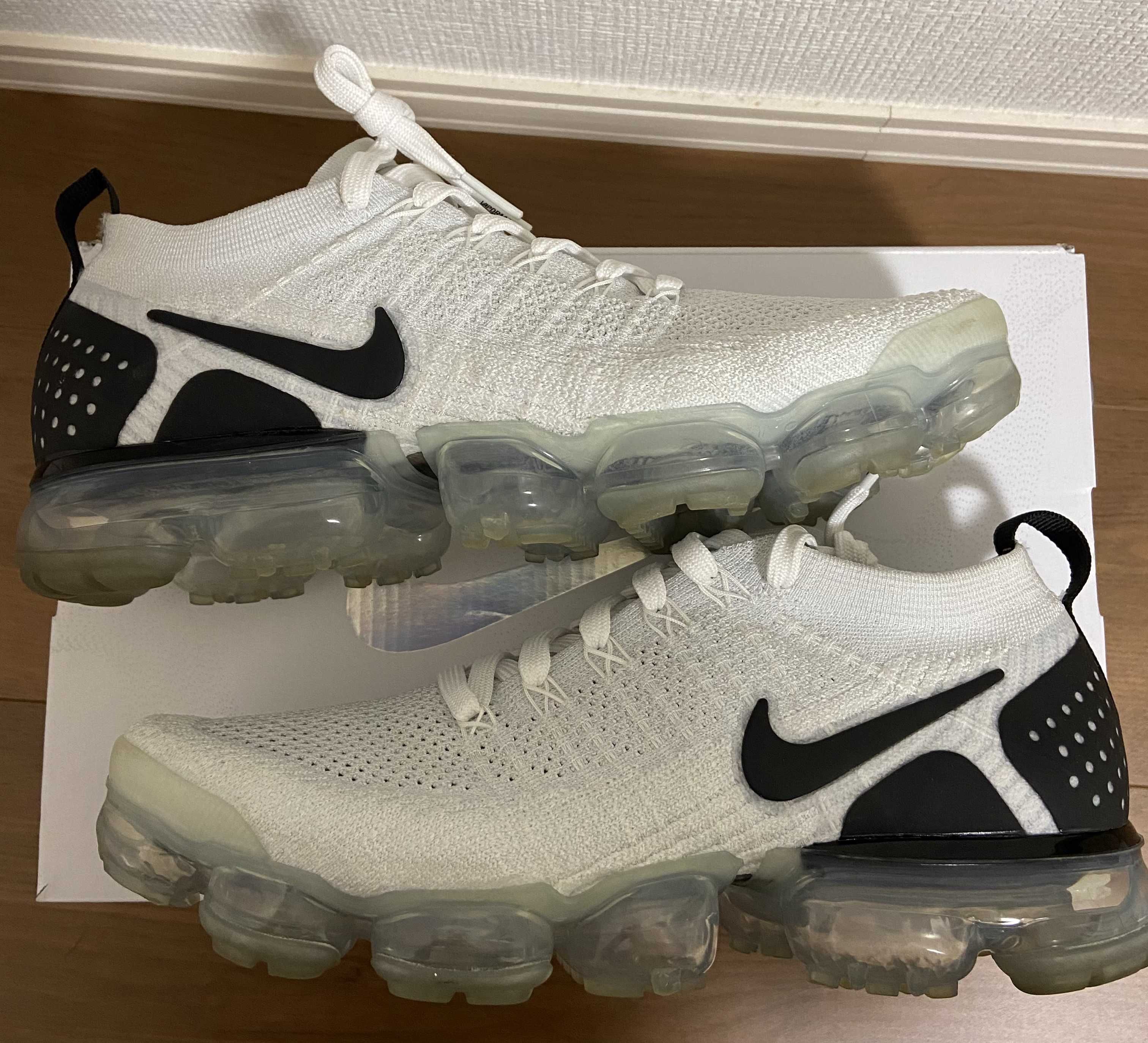 NIKE AIR VAPORMAX FLYKNIT 2 "WHITE BLACK"