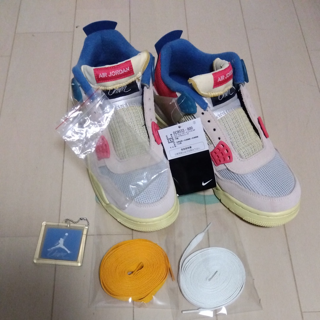 UNION × Nike Air Jordan 4 SP "Guava Ice/Light Fusion Red"