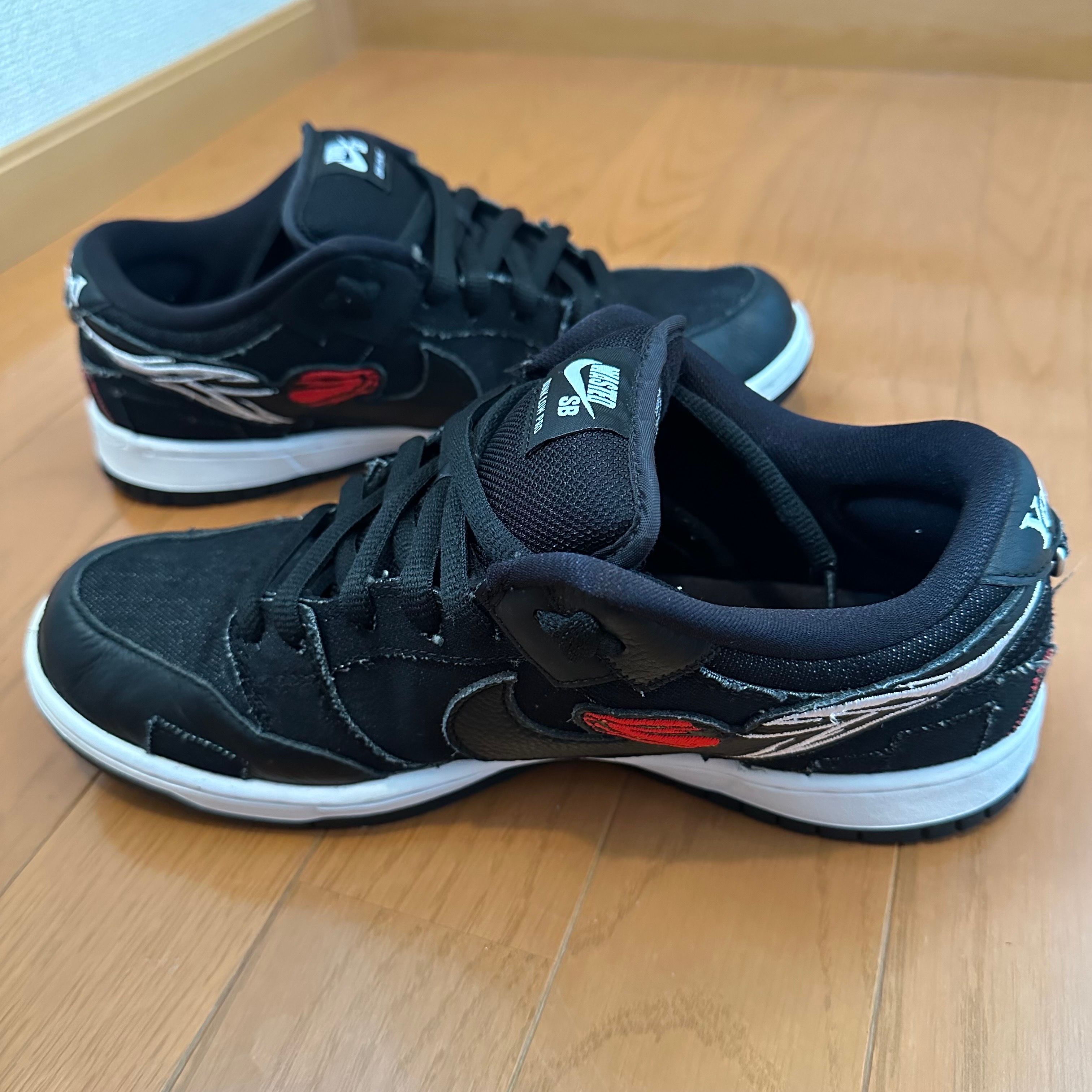 Wasted Youth × Nike SB Dunk Low "Black Denim" / VERDY