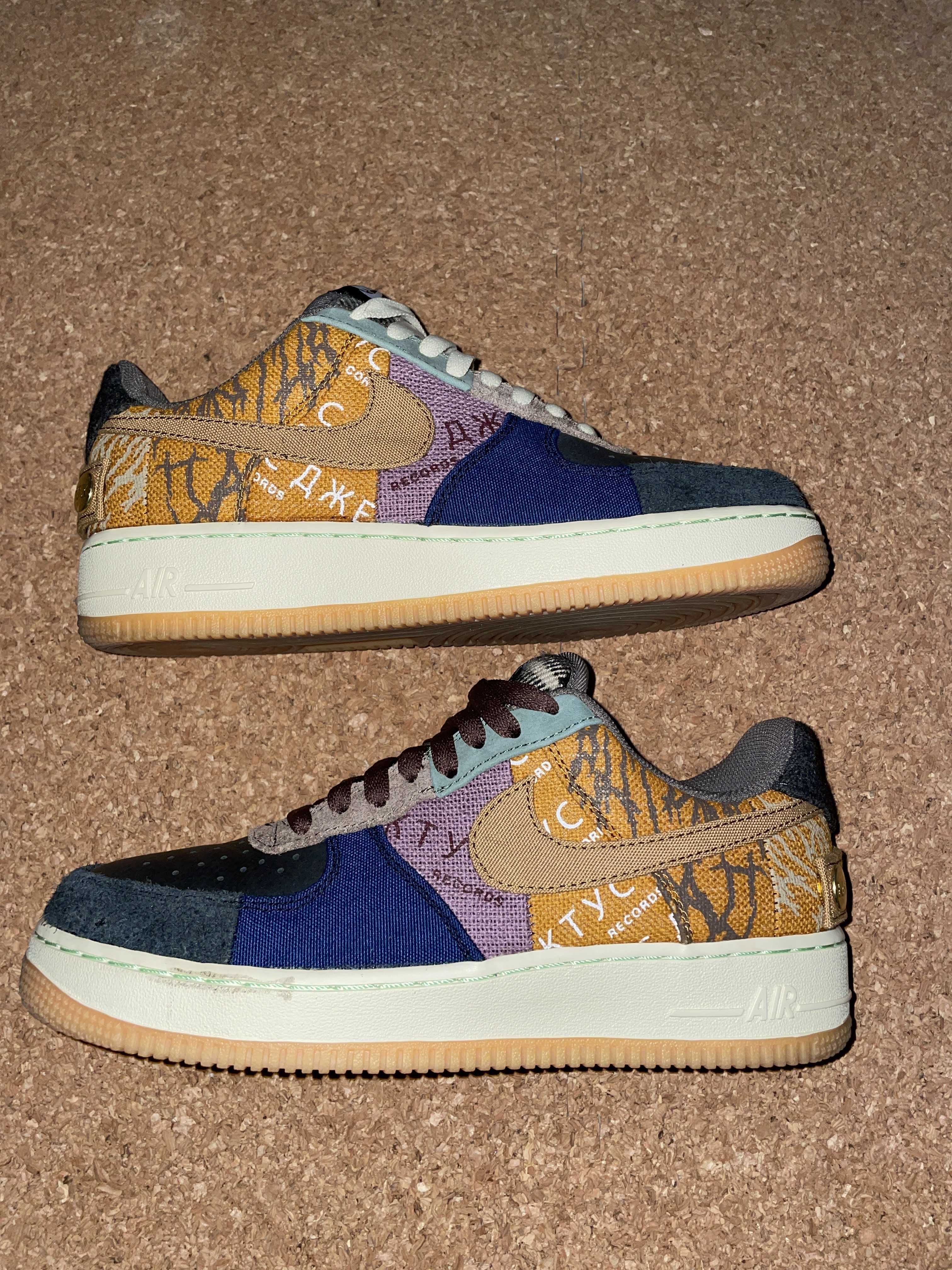 Travis Scott × Nike Air Force 1 Low Cactus Jack "Multi Color"